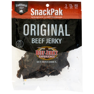Traditional Original Beef Jerky SnackPak
