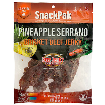 Pineapple Serrano Classic Brisket Beef Jerky